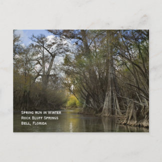 Cartão Postal Cartão-postal de inverno com primavera