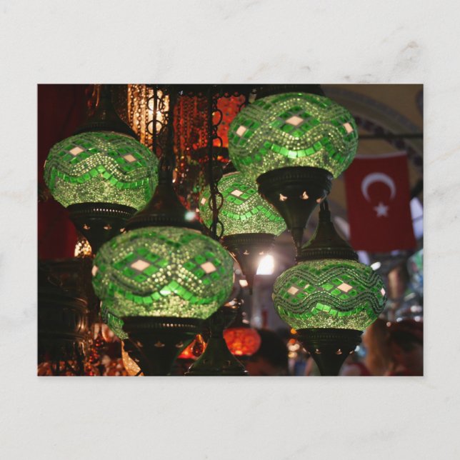 Cartão Postal Cartão-postal de Istambul, Turquia (Frente)