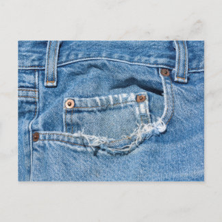 Cartão Postal Cartão-postal de Jeans antigos