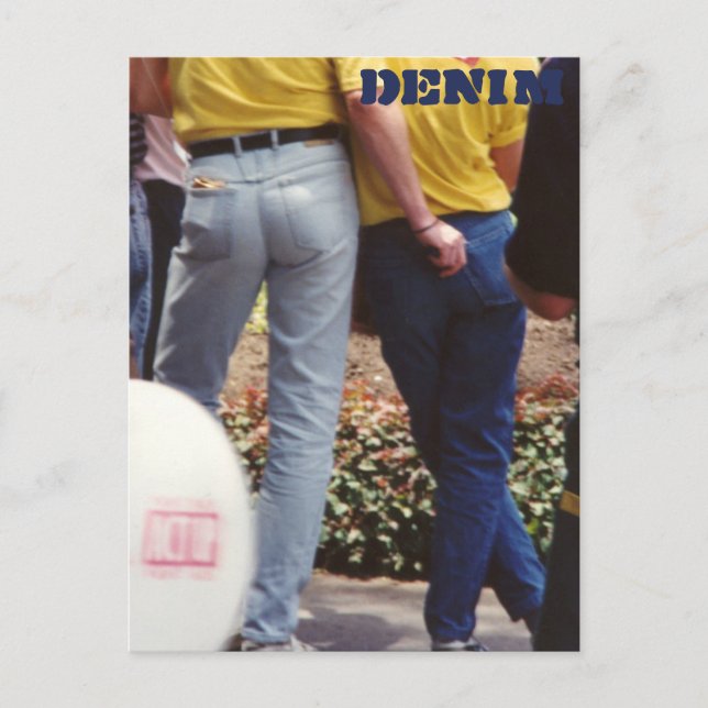 Cartão Postal Cartão-postal de Jeans Solicitados Denim Series 08 (Frente)