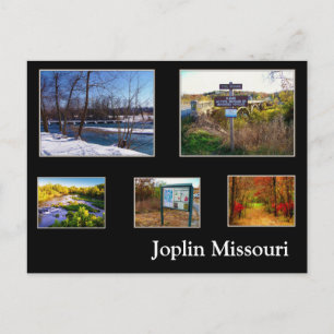 Cartão Postal Cartão-postal de Joplin Missouri Shoal Creek