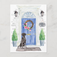 Cartão-postal de lançamento de movimentação do lab