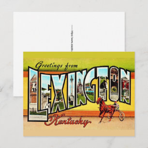 Cartão Postal Cartão-postal de Lexington Kentucky
