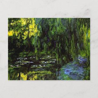 Cartão Postal Cartão-postal de Lily Pond-Horas MONET