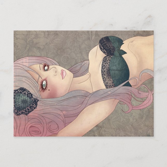 Cartão Postal Cartão-postal de Lingerie vitoriano (Frente)