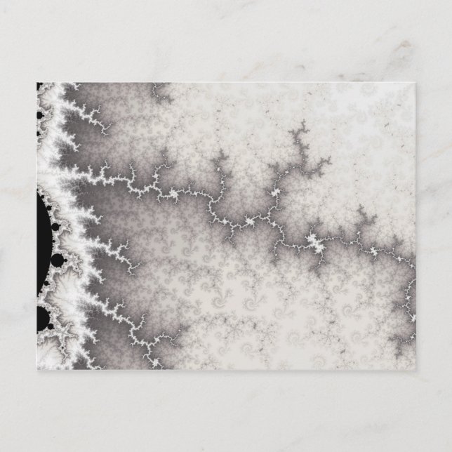 Cartão Postal Cartão-postal de linha com falha de prata (Frente)