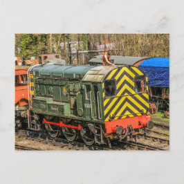 Cartão Postal Cartão-postal de locomotiva diesel