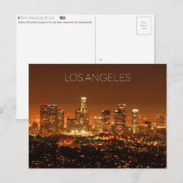 Cartão Postal Cartão-postal de Los Angeles, EUA