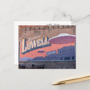 Cartão Postal Cartão-postal de Lowell, Arizona - Rota histórica 