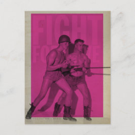 Cartão Postal Cartão-Postal De Luta Contra O Orgulho Do Amor