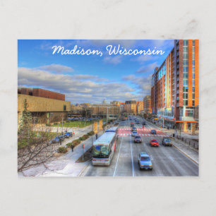 Cartão Postal Cartão-postal de Madison Wisconsin