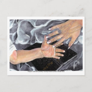 Cartão Postal Cartão-postal de Mãos Guiantes