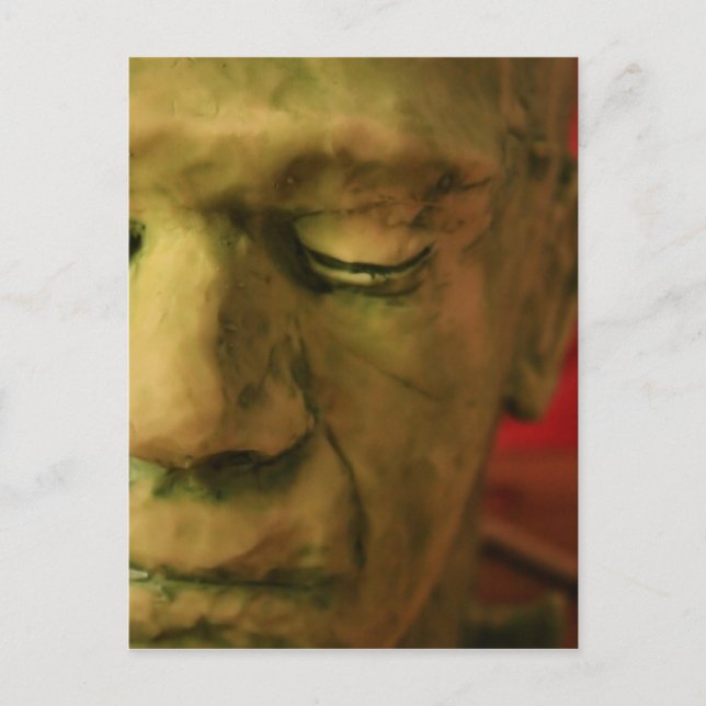 Cartão Postal Cartão-postal de máscara do Halloween (Frente)