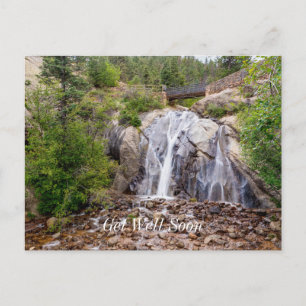 Cartão Postal Cartão-postal de Melhoras Rocky Helen Hunt Falls