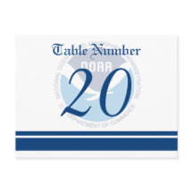 Cartão-postal de Mesa de Casamento NOAA