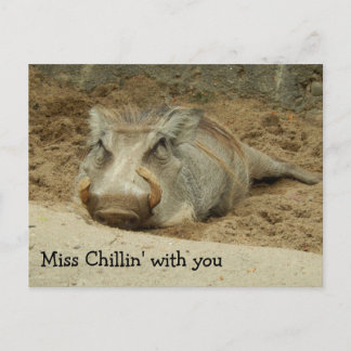 Cartão Postal Cartão-postal de Miss You Wathog