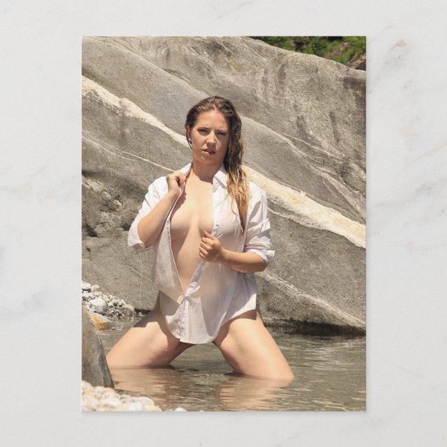 Cartão Postal Cartão-postal de modelo externo quente (Frente)