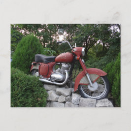 Cartão Postal Cartão-postal de motocicleta retrô