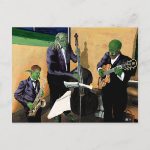 Cartão Postal Cartão-postal de música para músicos do Fantasy