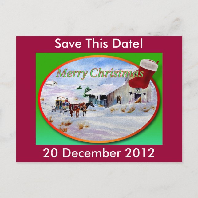 Cartão Postal Cartão-postal de Natal (Frente)