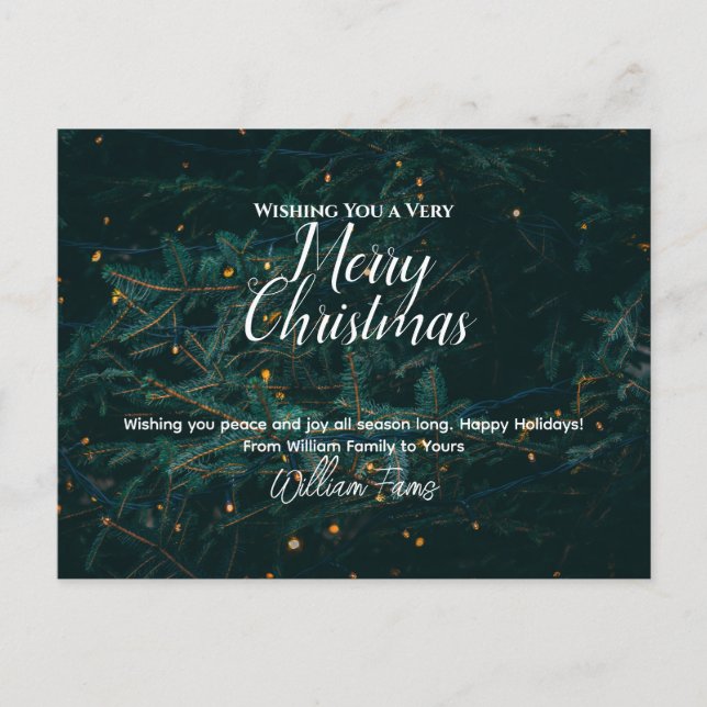 Cartão Postal Cartão-postal de Natal (Frente)