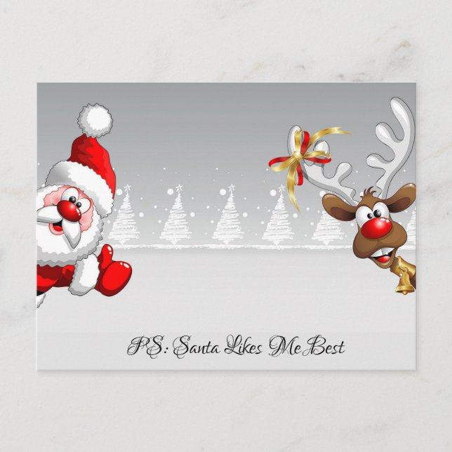 Cartão Postal Cartão-postal de Natal (Frente)