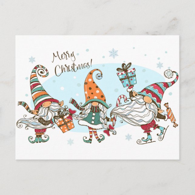 Cartão Postal Cartão-postal de Natal bonito (Frente)