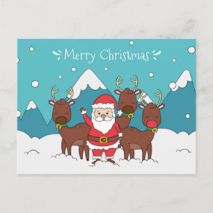 Cartão Postal Cartão-postal de Natal bonito