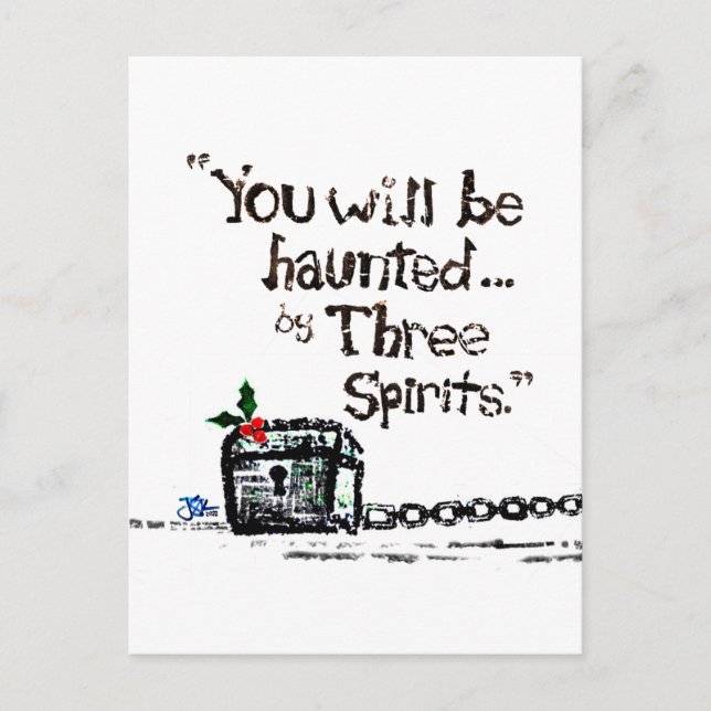 Cartão Postal Cartão-postal de Natal da Marley (Frente)