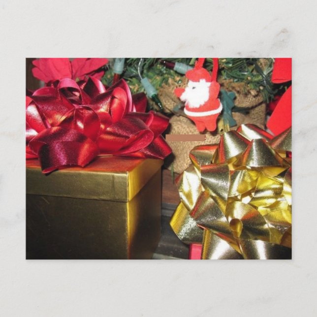 Cartão Postal Cartão-postal de Natal Decorações (Frente)