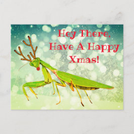 Cartão Postal Cartão-postal de Natal Estranho Nosed