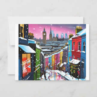 Cartão Postal Cartão-postal de Natal - Londres