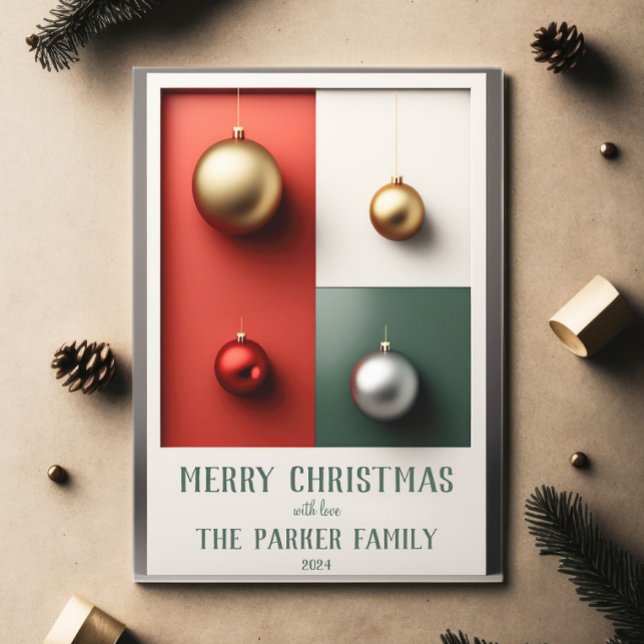 Cartão Postal Cartão-postal de Natal Personalizado (Criador carregado)