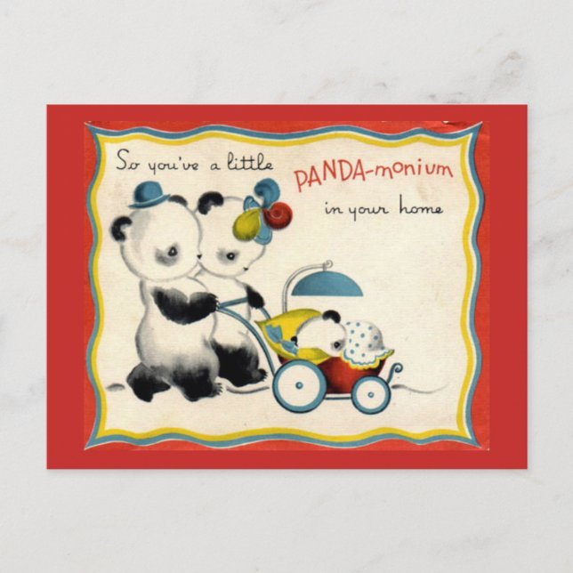 Cartão Postal Cartão-postal de nova chegada Vintage (Frente)