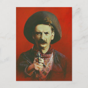 Cartão Postal Cartão-postal de Outlaw Ocidental