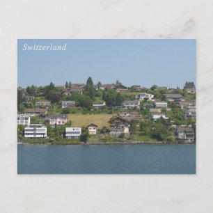 Cartão Postal Cartão-postal de paisagem de suiça