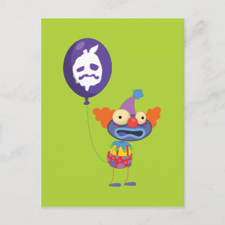 Cartão Postal Cartão-postal de Palhaço Poptropica Zomberry