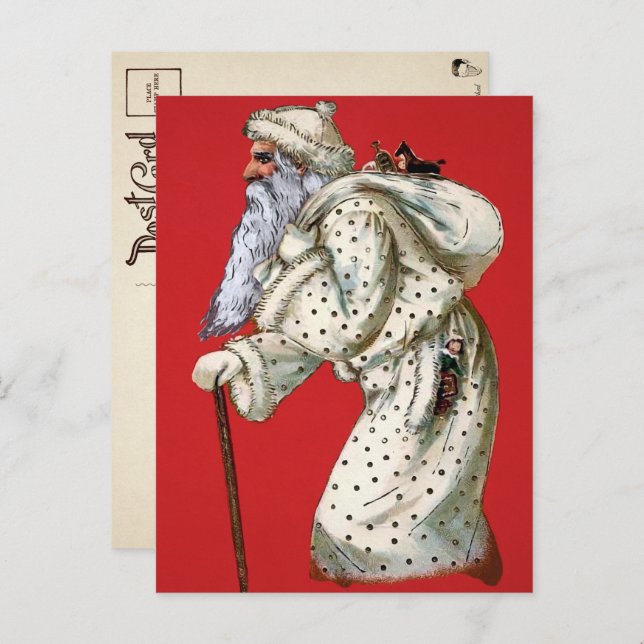 Cartão Postal Cartão-postal de Papais noeis roubados por Bolinha (Frente/Verso)