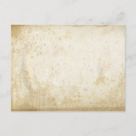 Cartão Postal Cartão-postal de papel antiquado do vazio