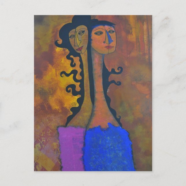 Cartão Postal Cartão-postal de par (Frente)