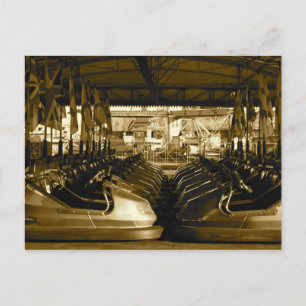 Cartão Postal Cartão-postal de Pára-choque Dodgem Fairground