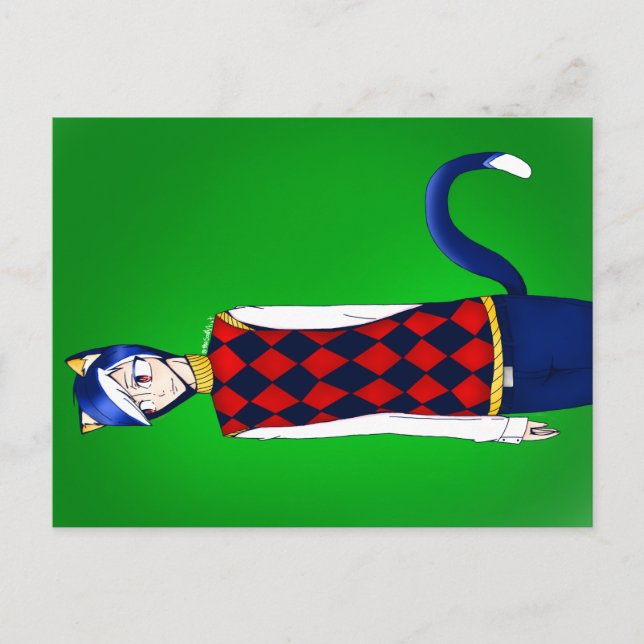 Cartão Postal Cartão-postal de passagem de animais (Frente)