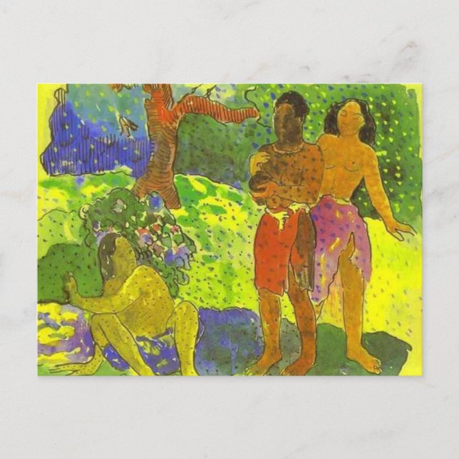 Cartão Postal Cartão-postal de Paul Gauguin (Frente)
