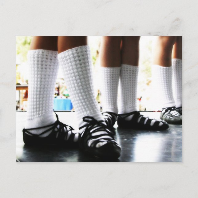 Cartão Postal Cartão-postal de perspectiva do dançarino (Frente)