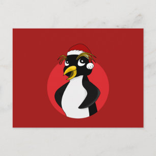 Cartão Postal Cartão-postal de Pinguim Celebrado
