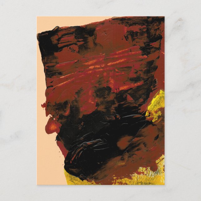 Cartão Postal Cartão-postal de pintura acrílico com Bar de choco (Frente)