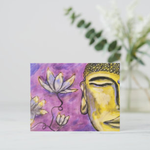 Cartão Postal Cartão-postal de pintura Buddha - Alquimia de Frey