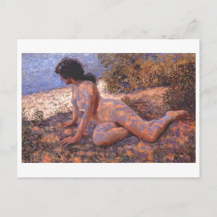 Cartão Postal Cartão-postal de pintura clássico