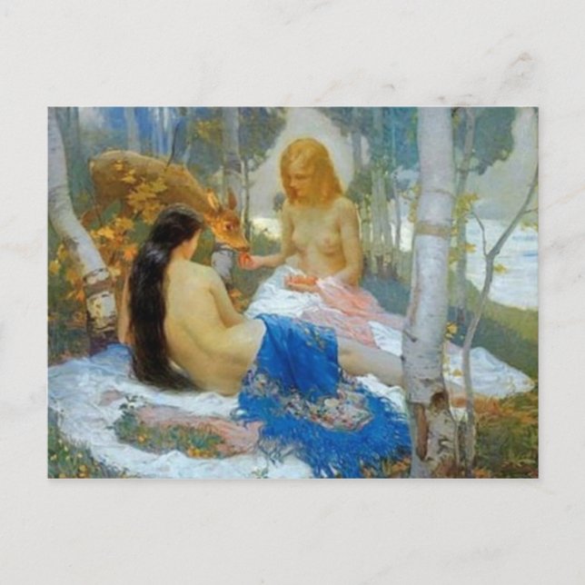 Cartão Postal Cartão-postal de pintura clássico (Frente)