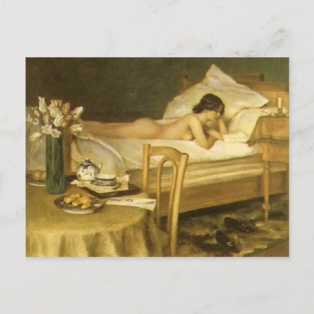 Cartão Postal Cartão-postal de pintura clássico (Frente)